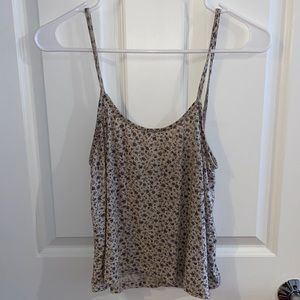 RARE Brandy Melville Floral Tank Top